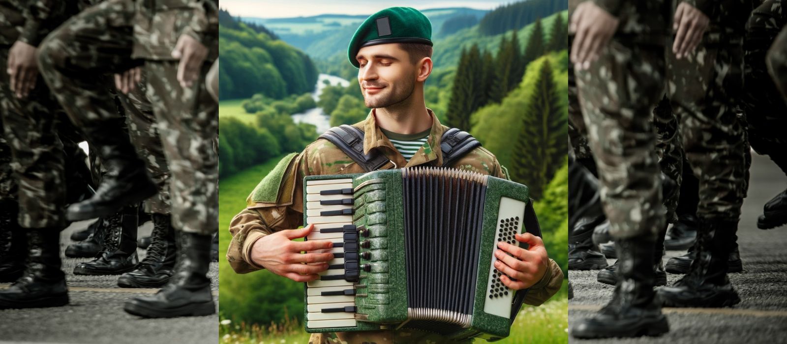 Patriotism and accordion music